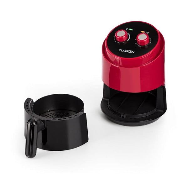 Červená horkovzdušná fritéza Wel Air Fry – Klarstein-image-4