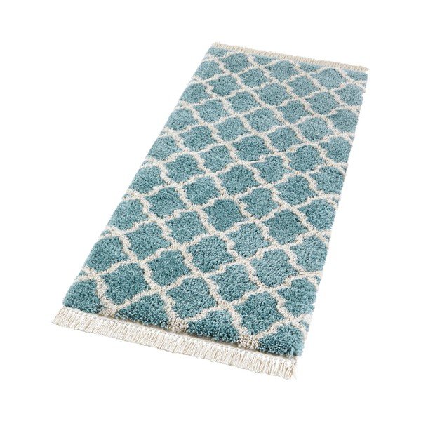 Modrý běhoun Mint Rugs Marino, 80 x 200 cm-image-1