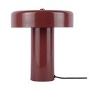 Vínová kovová stolní lampa (výška 26 cm) Riqueza Palo – Leitmotiv