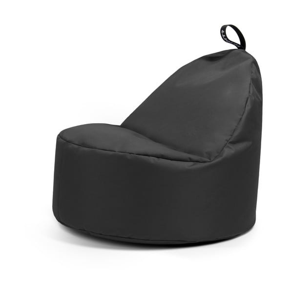 Šedý sedací vak Round XL – So Soft?