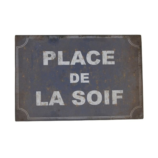 Plechová cedule Antic Line De La Soif