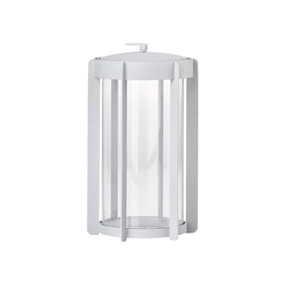 Světle šedá LED lucerna na USB (výška 25 cm) Firefly – Zone