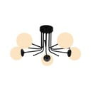 Černé stropní svítidlo Squid Lighting Star, výška 34 cm