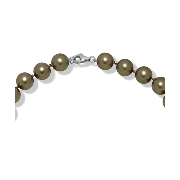 Zelený perlový náhrdelník Mara de Vida Only Me, délka 50 cm-image-1