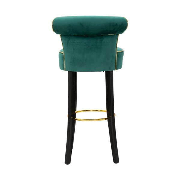 Krémová sametová barová židle 96 cm Luxy – Mauro Ferretti-image-3
