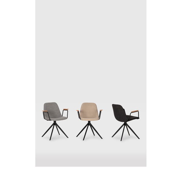 Černé jídelní židle v sadě 2 ks Tali – Marckeric-image-2