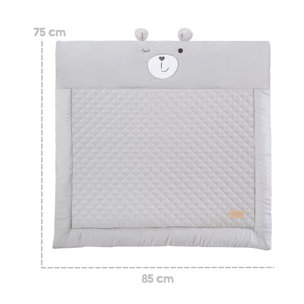 Šedá dětská hrací podložka 75x85 cm Style – Roba-image-4