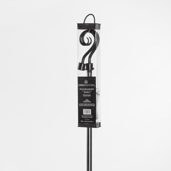 Kovová roztažitelná garnýž 122 - 211 cm – Casa Selección-image-1