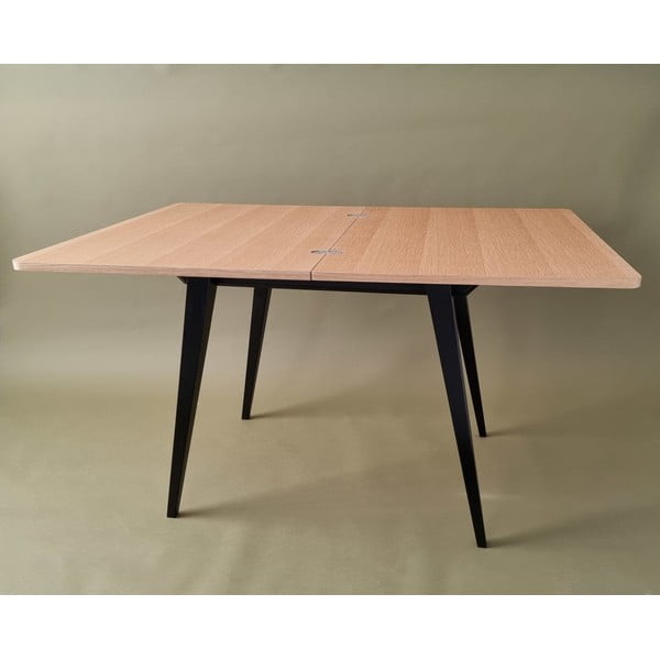Rozkládací jídelní stůl s deskou v dekoru jasanového dřeva 65x90 cm Envelope – Ragaba-image-2