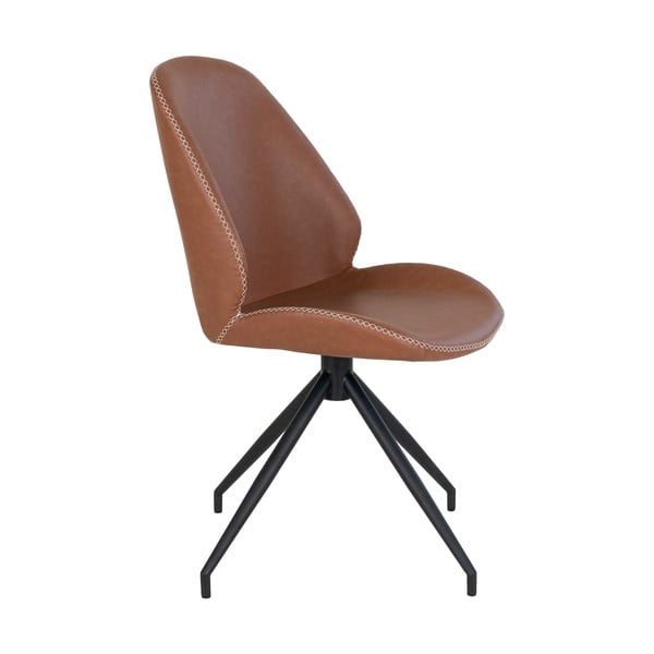 Koňakově hnědé jídelní židle v sadě 2 ks Monte – House Nordic-image-4