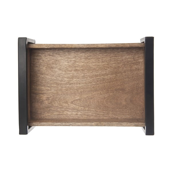 Servírovací dřevěný podnos 22x31 cm Mango – Orion-image-2