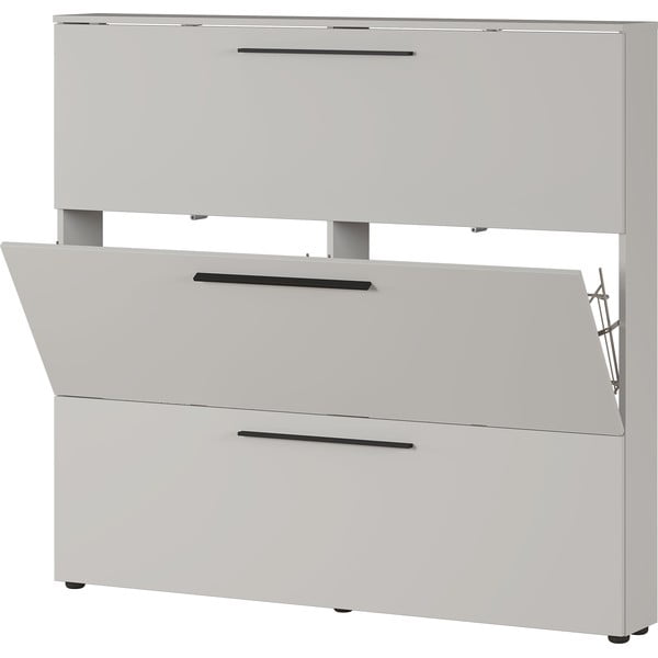 Šedobéžový výklopný botník Utah - Germania-image-2