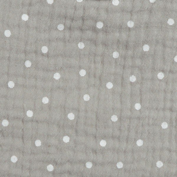 Šedé mušelínové bryndáky v sadě 2 ks – Bébé Douceur-image-1