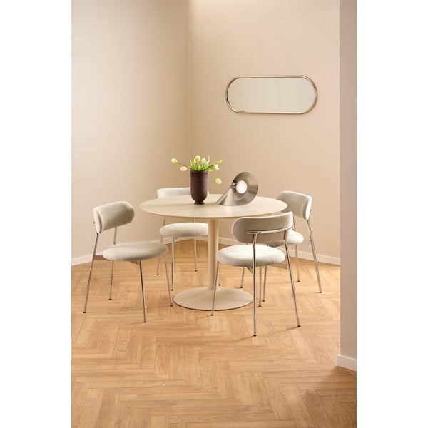 Krémová jídelní židle Lyric – Actona-image-2