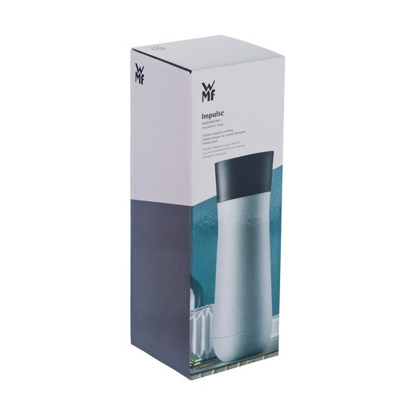 Bílý termohrnek z nerezové oceli WMF Impulse, 350 ml-image-3