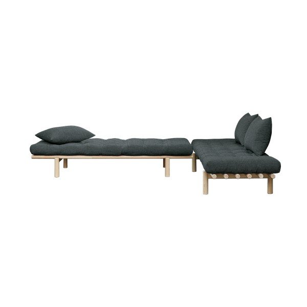 Černá pohovka 200 cm Pace - Karup Design-image-4