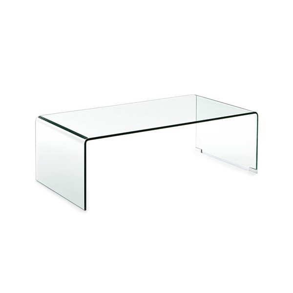 Skleněný konferenční stolek 55x110 cm Cristal – Tomasucci-image-1