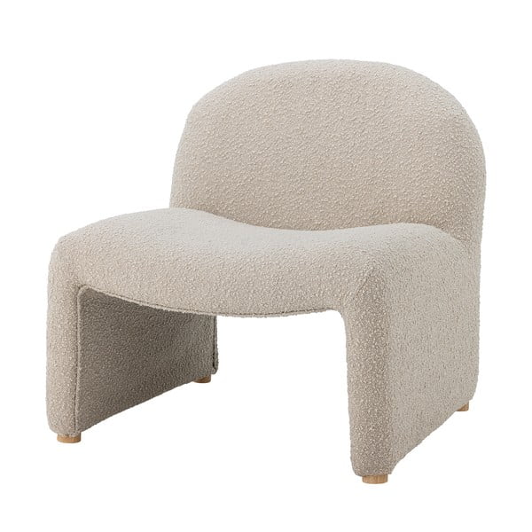 Krémové křeslo z textilie bouclé Neel – Bloomingville-image-4
