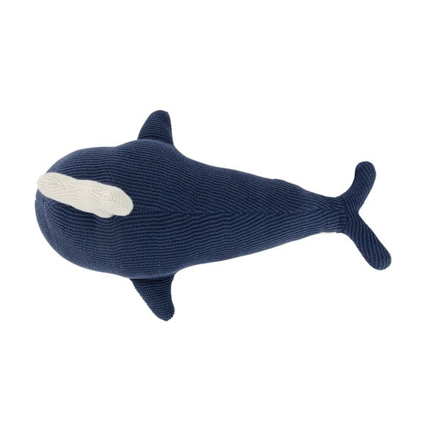 Modro-bílá mazlící hračka Kindsgut Whale-image-3