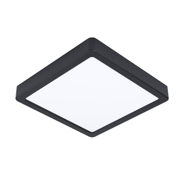 Černé LED stropní svítidlo 21x21 cm FUEVA 5 – EGLO