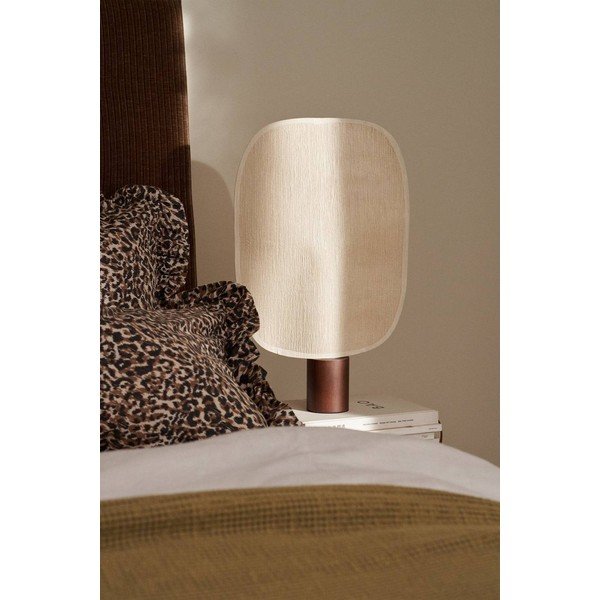 Hnědá/krémová papírová stolní lampa (výška 44 cm) Mai Le – Ellos Home-image-2