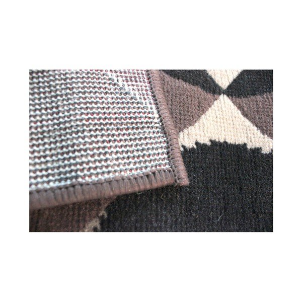 Tmavě hnědý koberec Flair Rugs Carnaby Chocolate, 60 x 110 cm-image-2