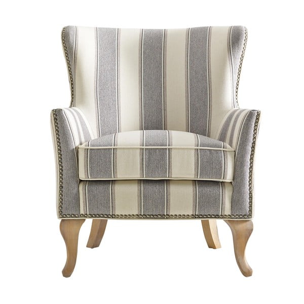 Šedé/béžové křeslo Reva – Støraa-image-1