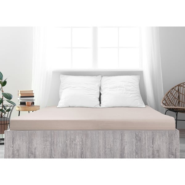 Světle hnědé prostěradlo 120x200 cm – B.E.S.-image-2