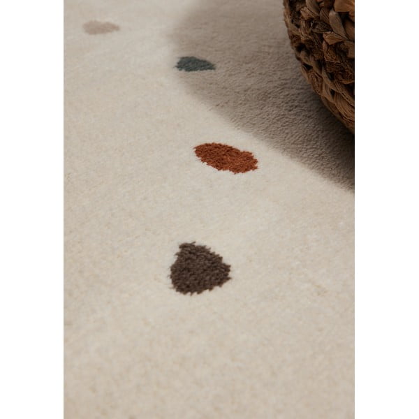 Krémový dětský koberec 200x290 cm Funny Dots – Hanse Home-image-3