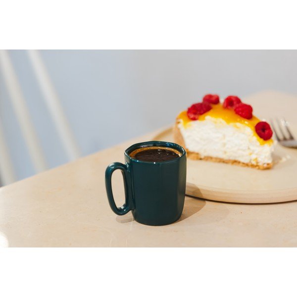 Tmavě zelené hrnky na espresso z kameniny v sadě 2 ks 80 ml Fuori – Vialli Design-image-1