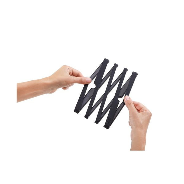 Černá skládací podložka pod horké nádoby Joseph Joseph Stretch-image-4