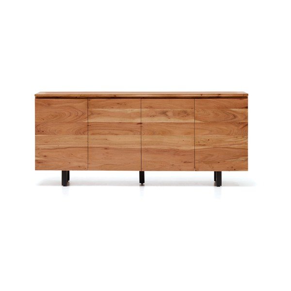 Komoda z masivu akácie v přírodní barvě 200x88x40 cm Uxue – Kave Home