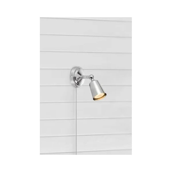 Nástěnné svítidlo do zásuvky ve stříbrné barvě Tiny – Markslöjd-image-1