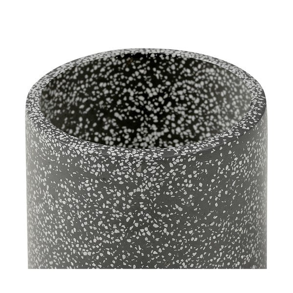 Tmavě šedý květináč Bonami Selection Terrazzo, ø 26 cm-image-2