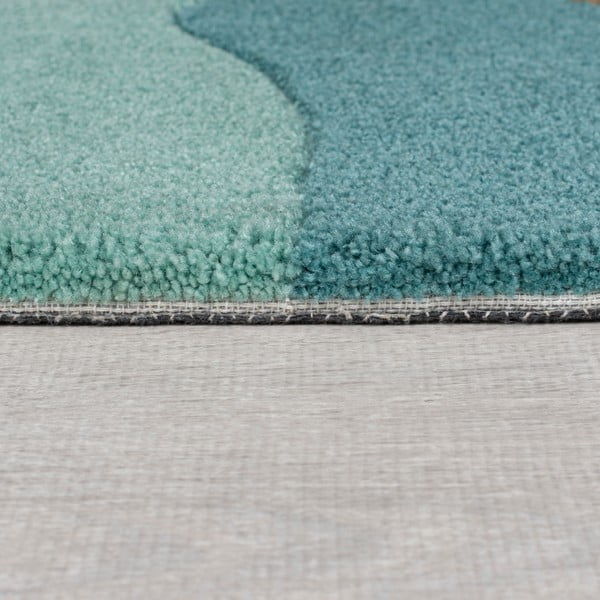 Tyrkysový koberec 170x120 cm Zest Infinite - Flair Rugs-image-4