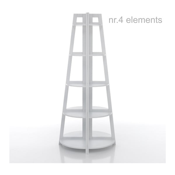 Rohový regál na knihy Tomasucci Varm-image-1