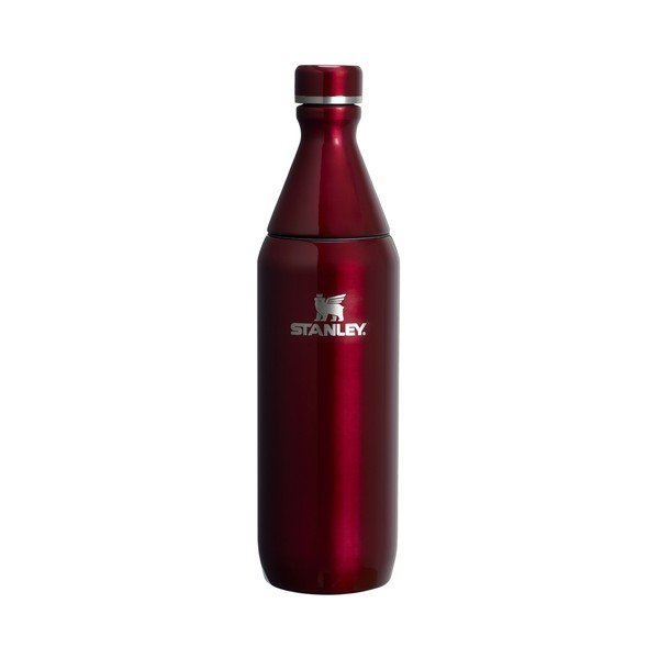 Vínová termoláhev z nerezové oceli 600 ml All Day Slim Bottle Garnet Shine – Stanley