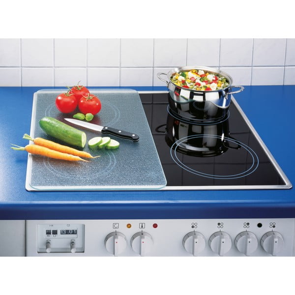 Sada 2 skleněných krytů na sporák Wenko Transparent-image-1