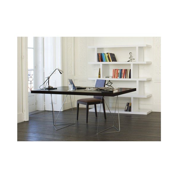 Tmavě hnědý stůl TemaHome Multi, 160 cm-image-1