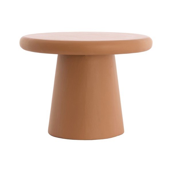 Kulatý konferenční stolek v terakotové barvě ø 60 cm Kulona – Light & Living