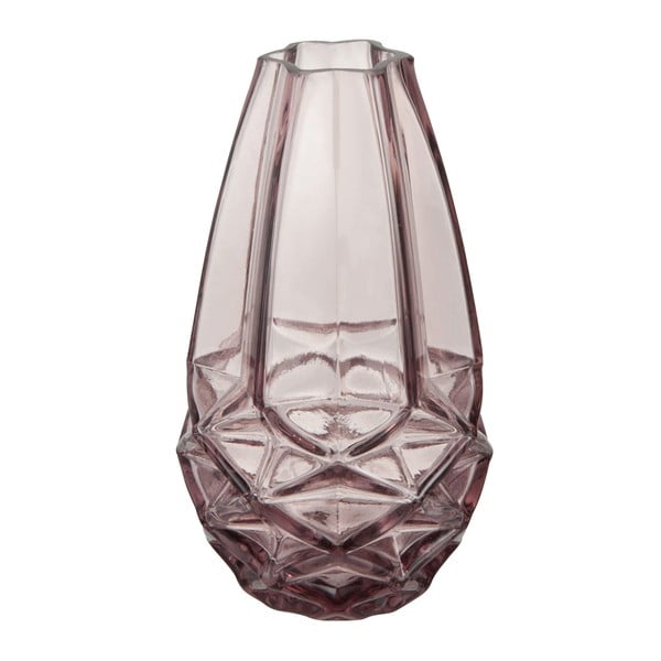 Skleněná váza J-Line Lynn, 15 cm