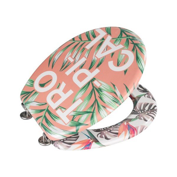 Vzorované WC sedátko Wenko Prima Tropical, 41 x 37 cm-image-2