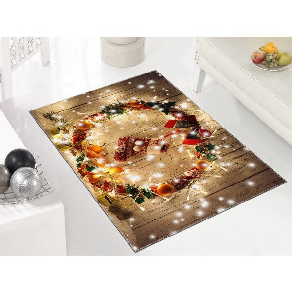 Koberec Vitaus Christmas Period Lit Up Santa, 50 x 80 cm-image-1