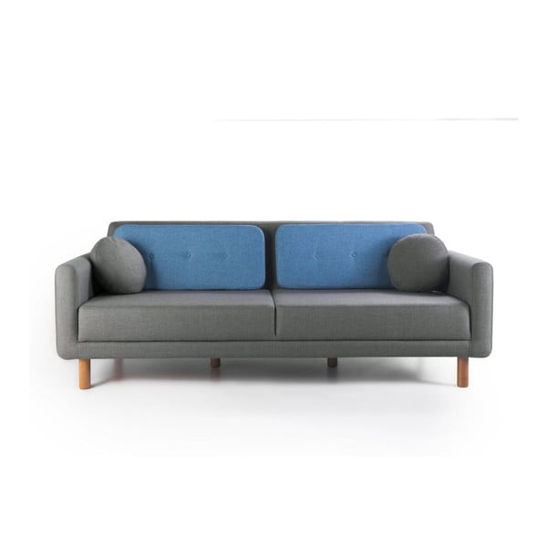 Rozkládací sofa Bubi Grey/Blue