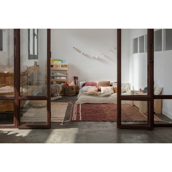 Bavlněný koberec v cihlové barvě 80x140 cm Twin Toffee – Lorena Canals-image-1