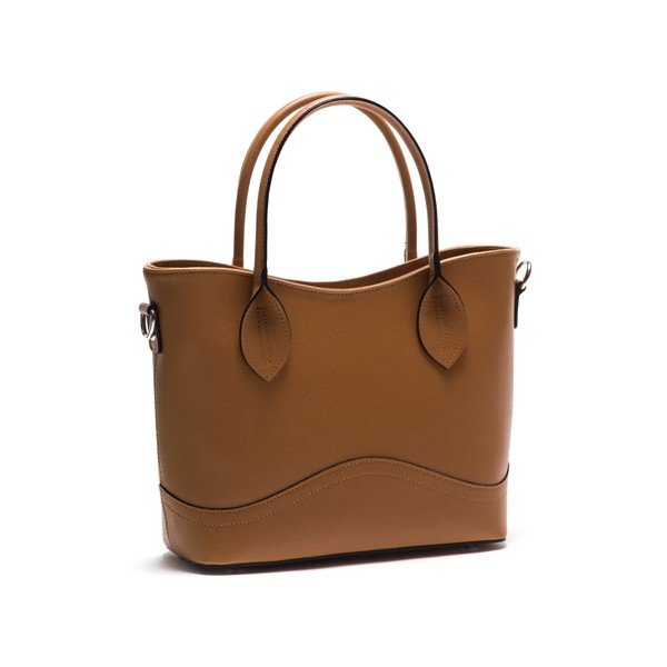 Kožená kabelka Anna Luchini 435 Cognac-image-2