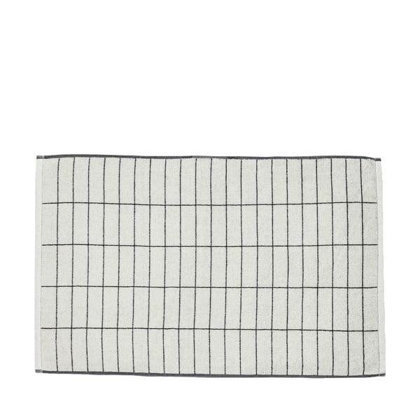 Bílá koupelnová předložka 50x80 cm Tile Stone – Mette Ditmer Denmark
