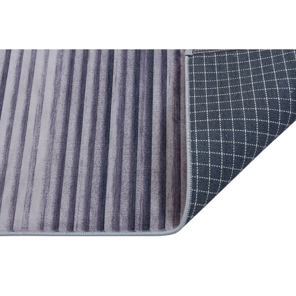 Šedý pratelný koberec 160x100 cm - Vitaus-image-2