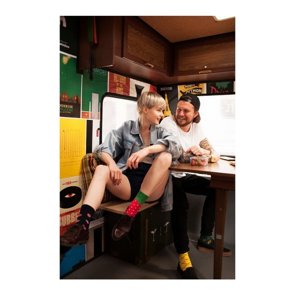 Ponožky Many Mornings Strawberries, vel. 43–46-image-3