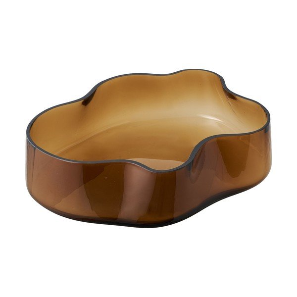 Skleněný dekorační tác 29,5x24 cm – House Nordic